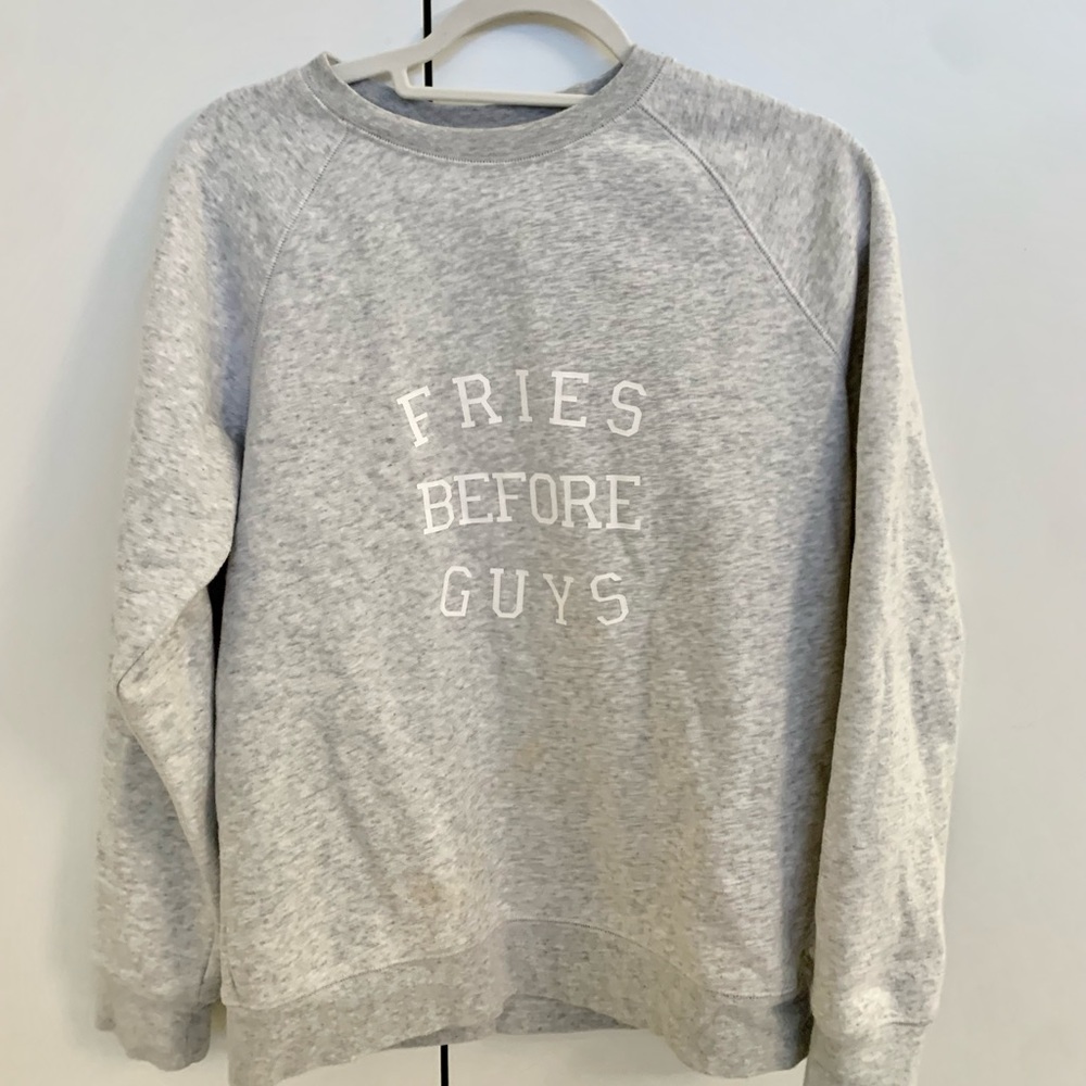 Fries before Guys Sweater (Small)